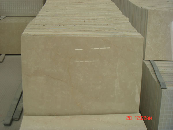Laminated marble tile